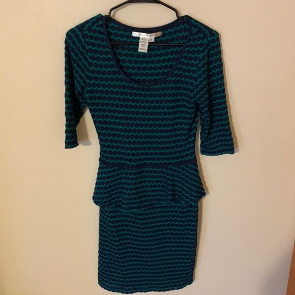 Max studio polka dot peplum dress - Picture 1 of 7